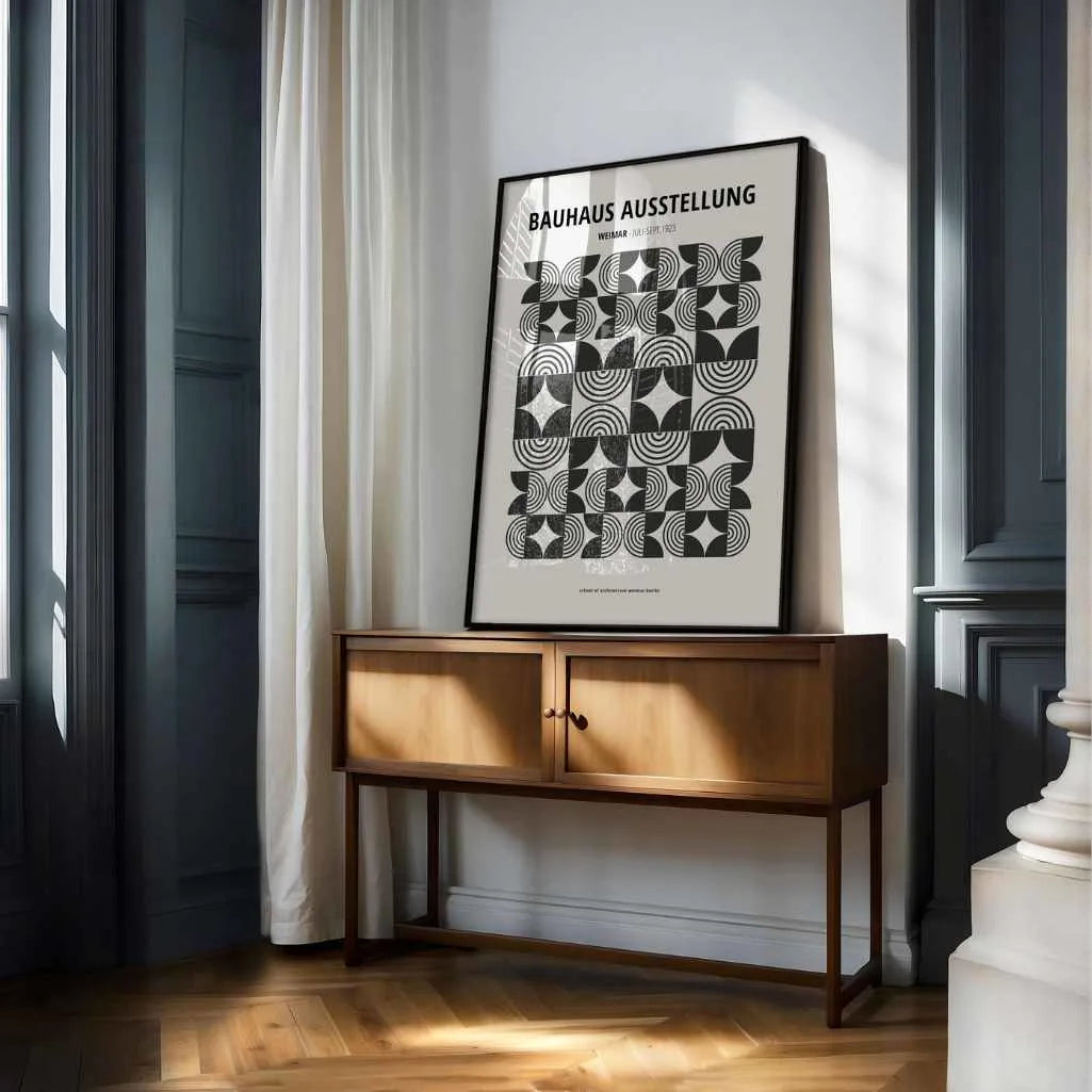 Bauhaus Fijne Details Geometrie Poster