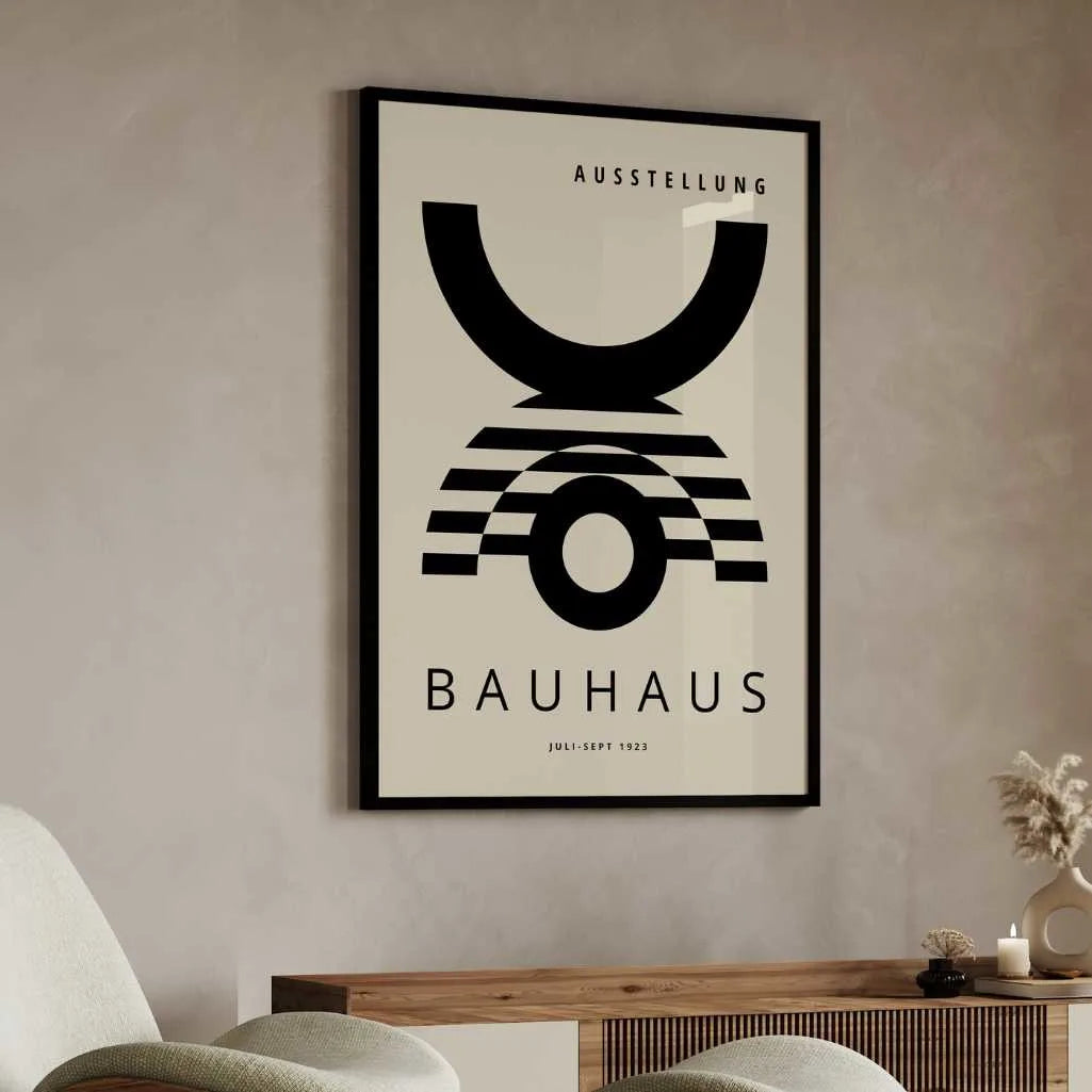 Bauhaus Geometrische Vormen Poster