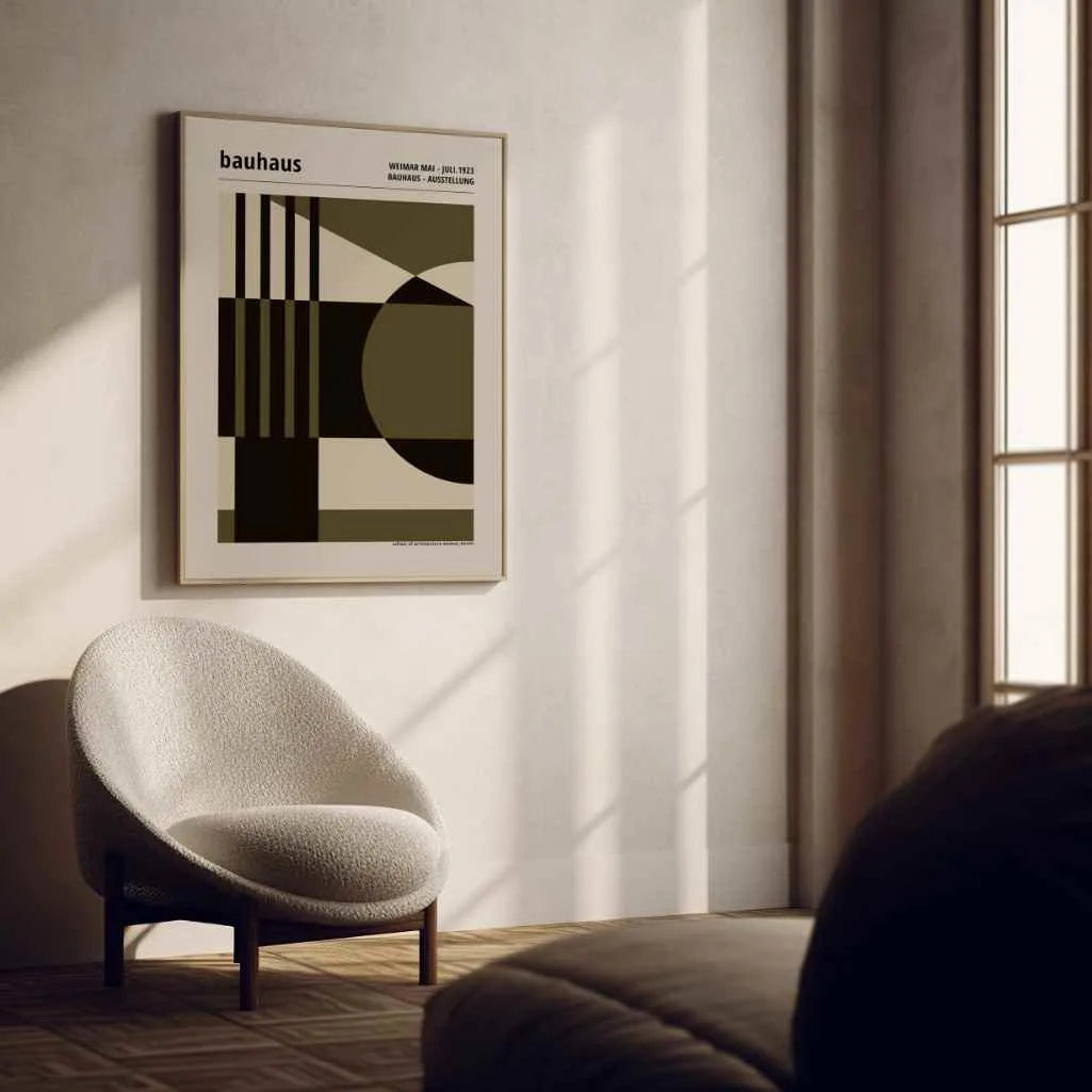 Bauhaus Architectonische Vorm Poster