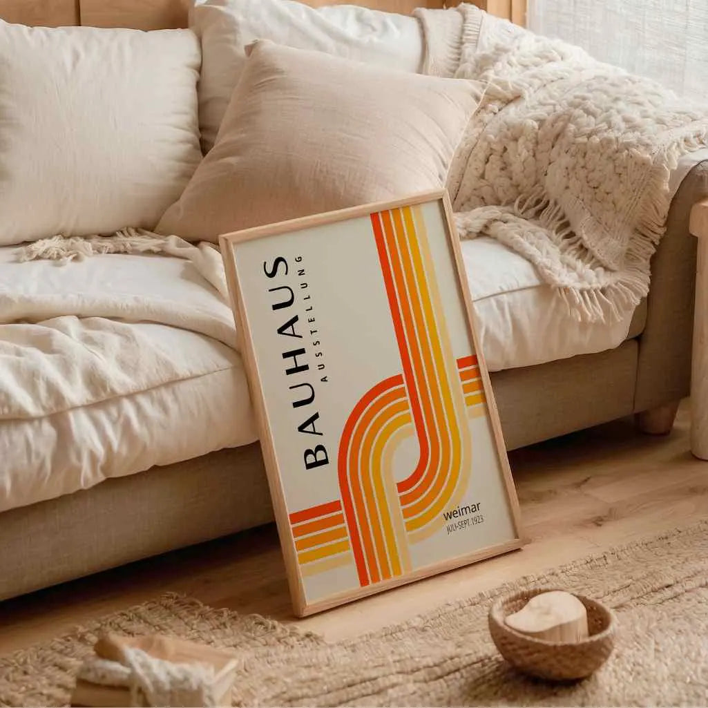 Bauhaus Dynamische Lijn Poster