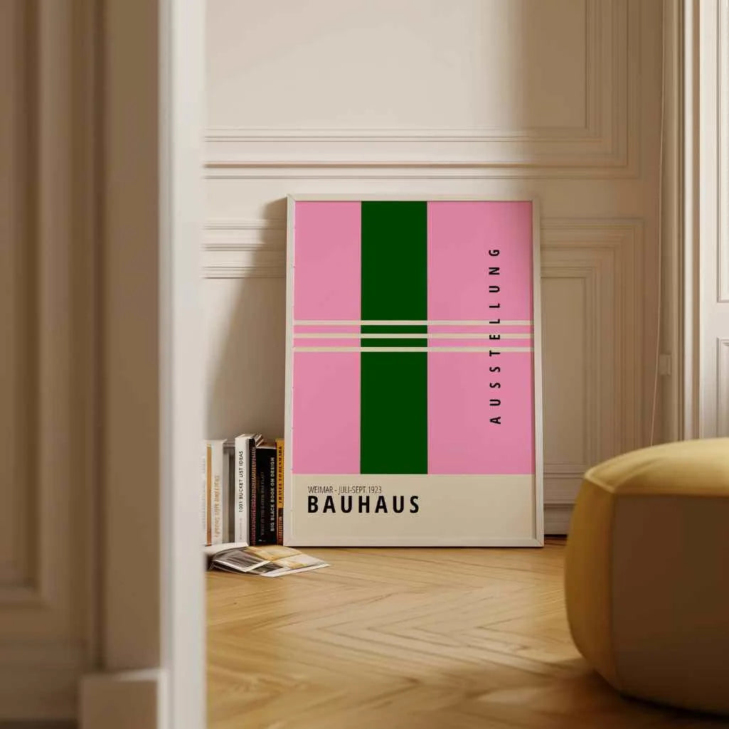 Bauhaus Groene Lijn Poster