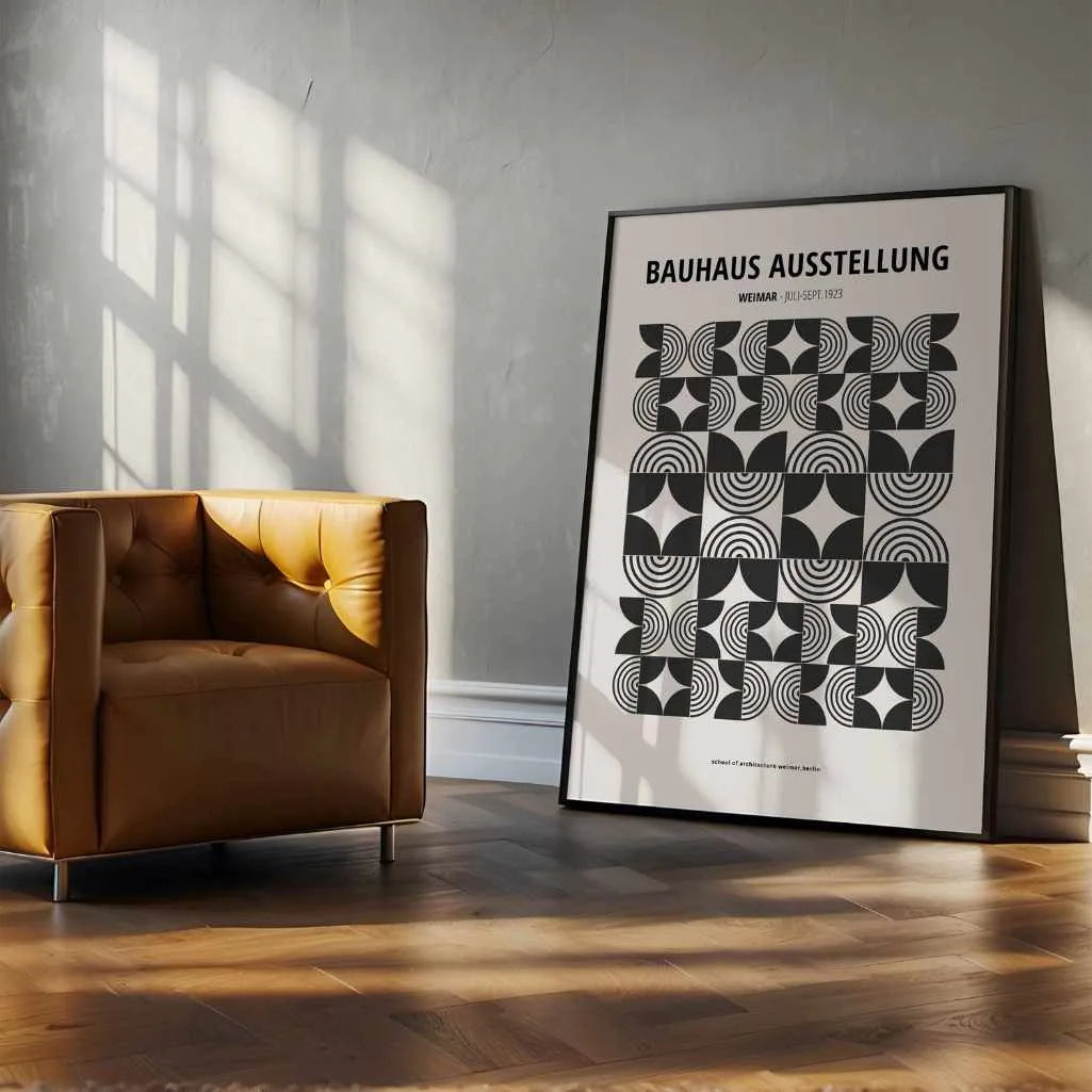 Bauhaus Fijne Details Geometrie Poster