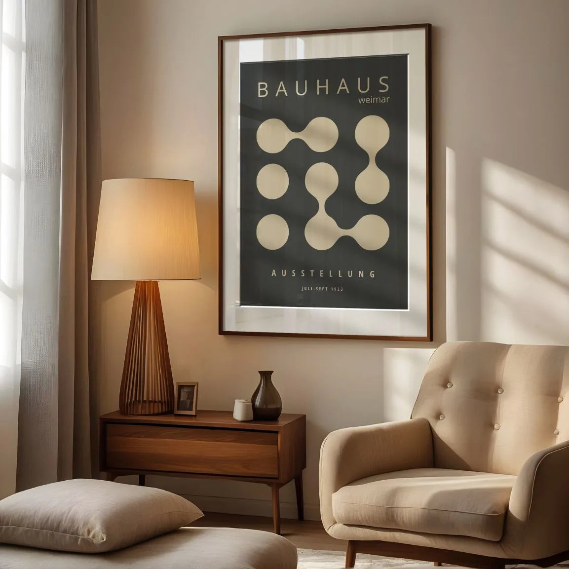 Bauhaus Molecuul Poster