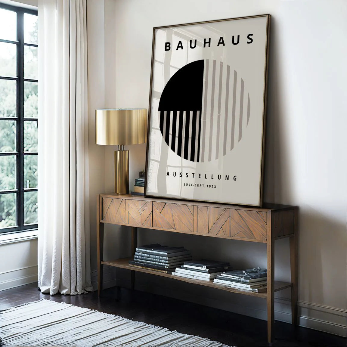Bauhaus Cirkel Poster