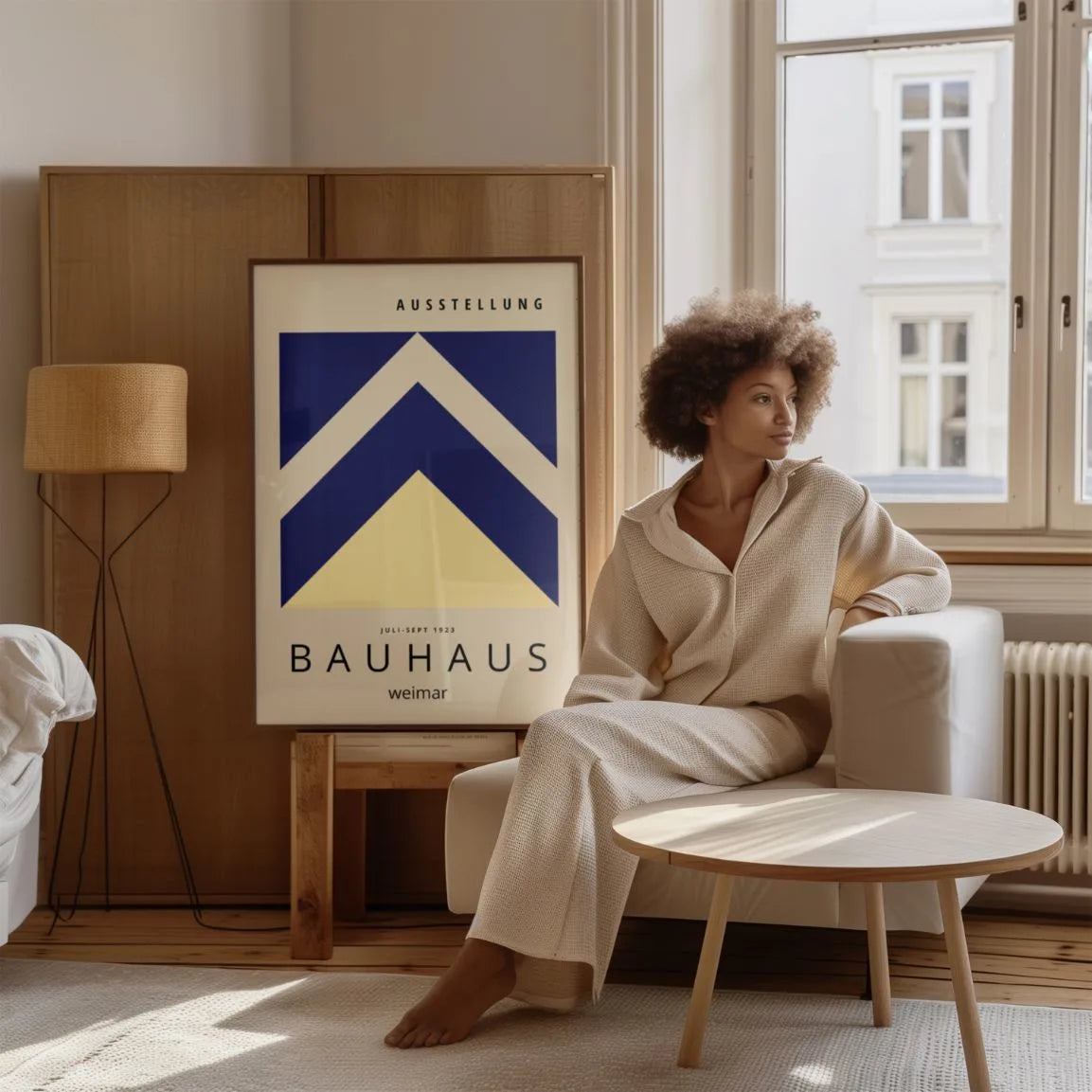 Bauhaus Weimar Geometrische Pijlen Poster