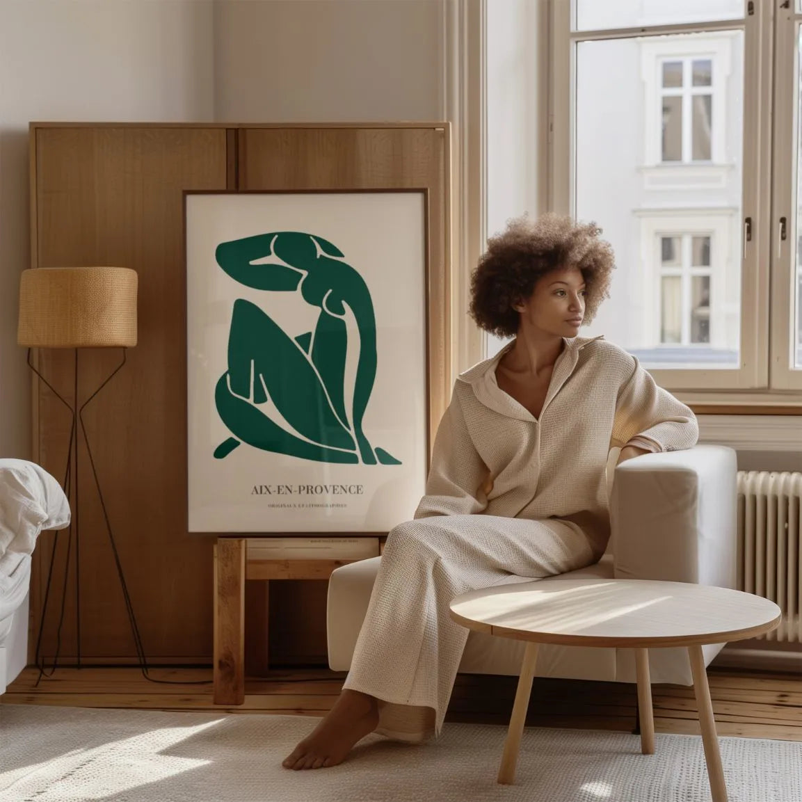 Matisse Poster - Groen Naakt
