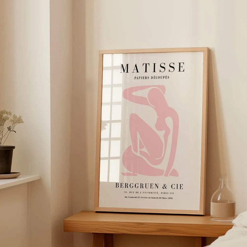 Henri Matisse Nu Bleu Roze Poster