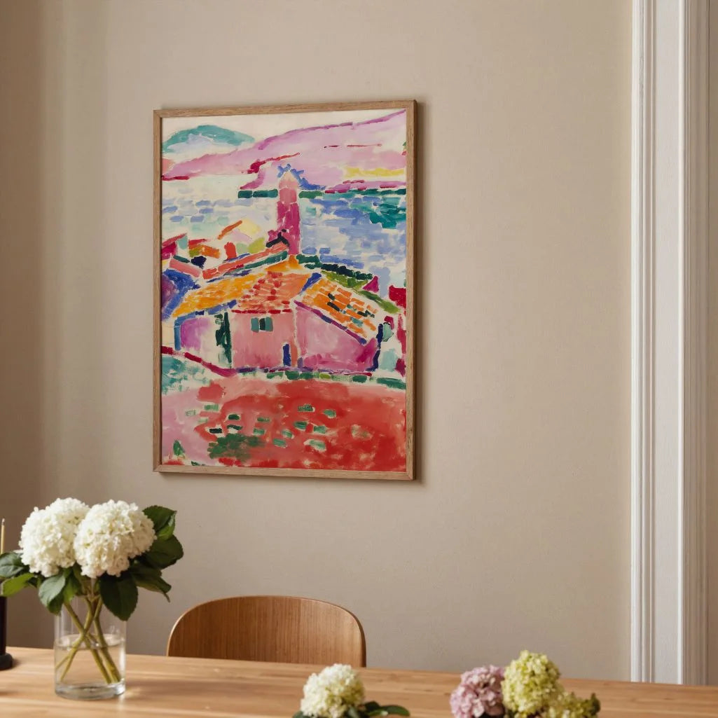 Henri Matisse Poster – Zicht op Collioure, 1905