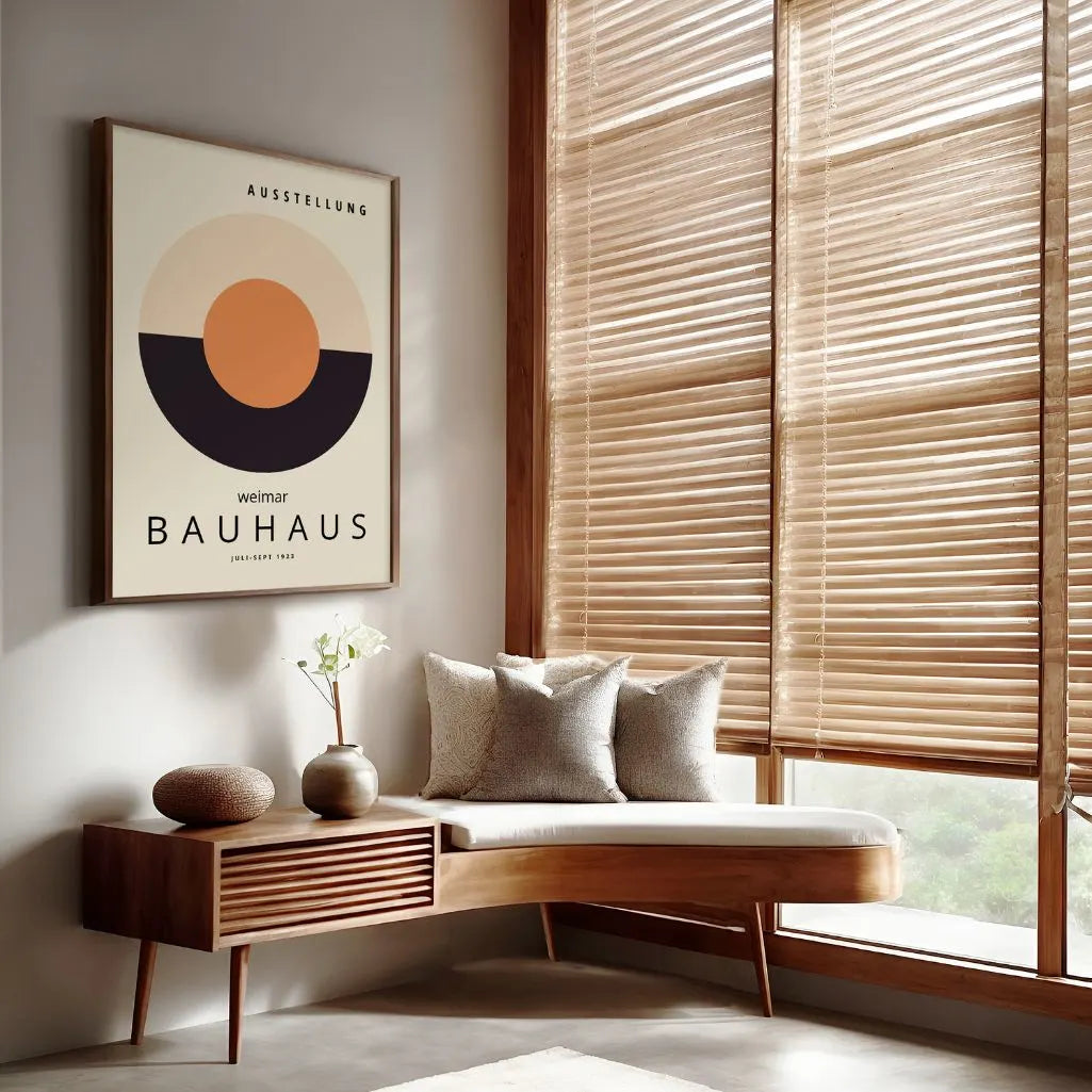 Bauhaus Cirkel Harmonie Poster