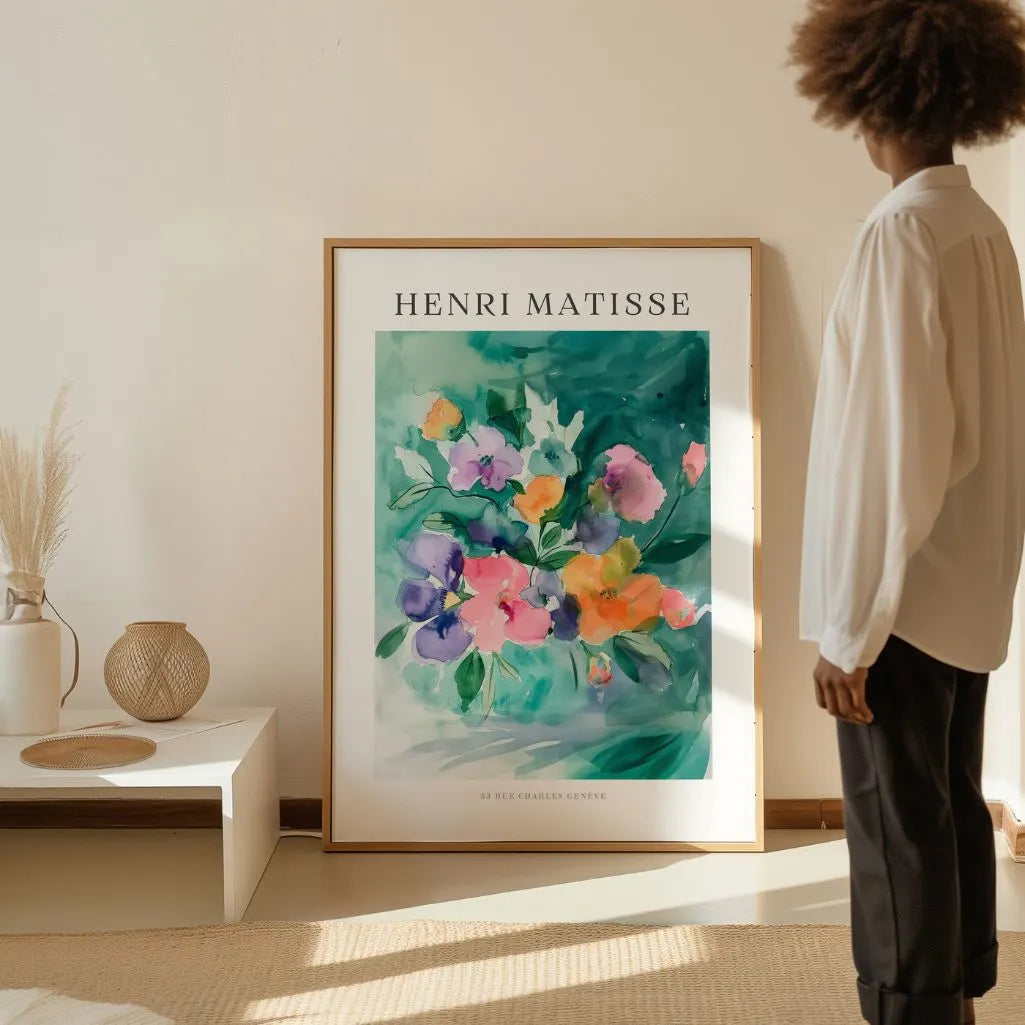 Matisse Bloemen Aquarel Poster