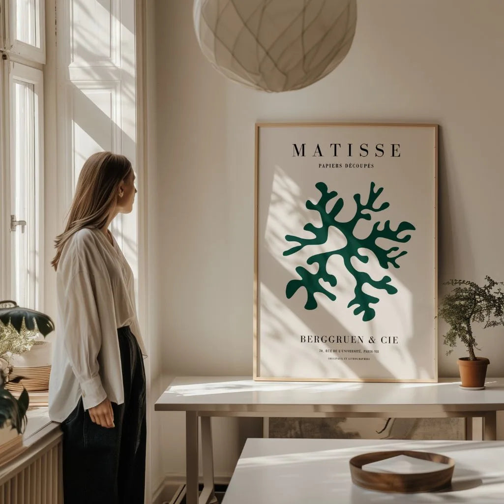 Henri Matisse Groen Koraal Poster