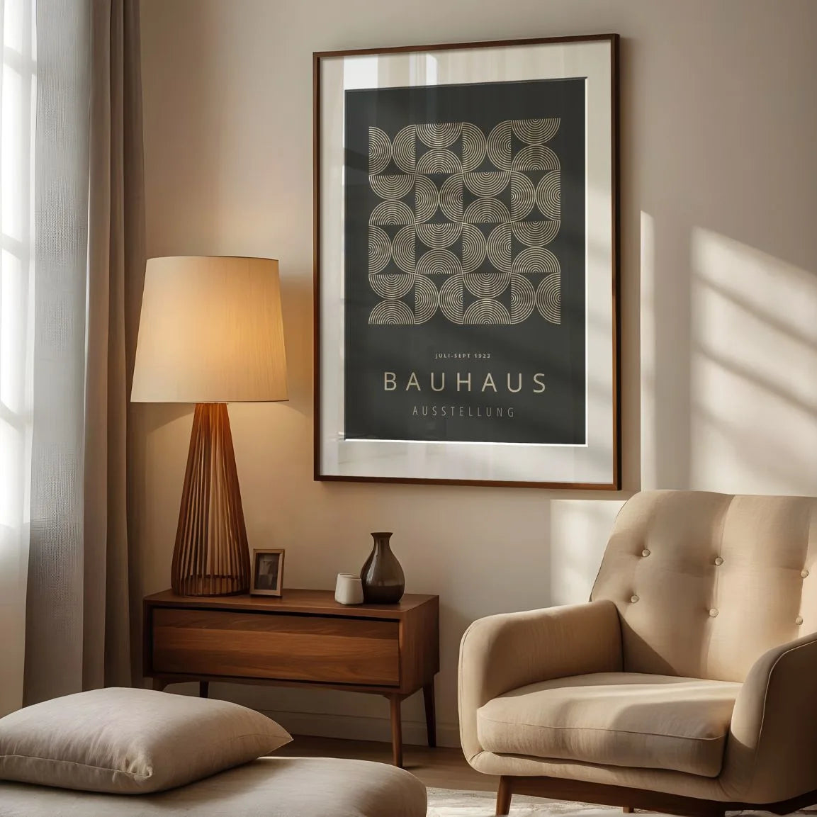 Bauhaus Lijnen Poster