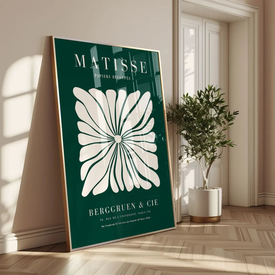 Matisse Poster - Groene Bloem