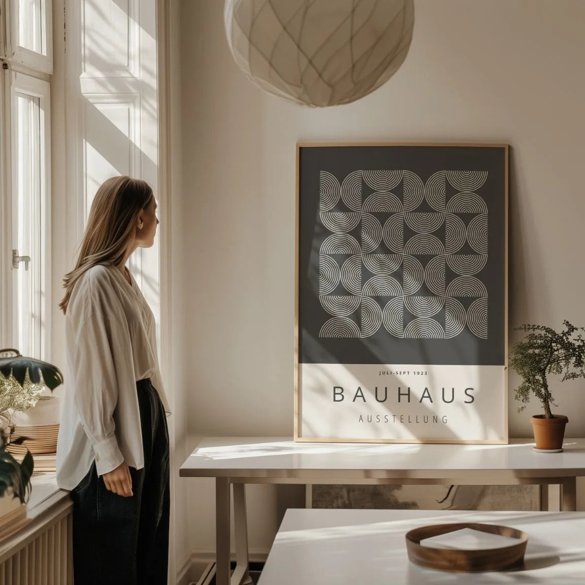 Bauhaus Wit Poster