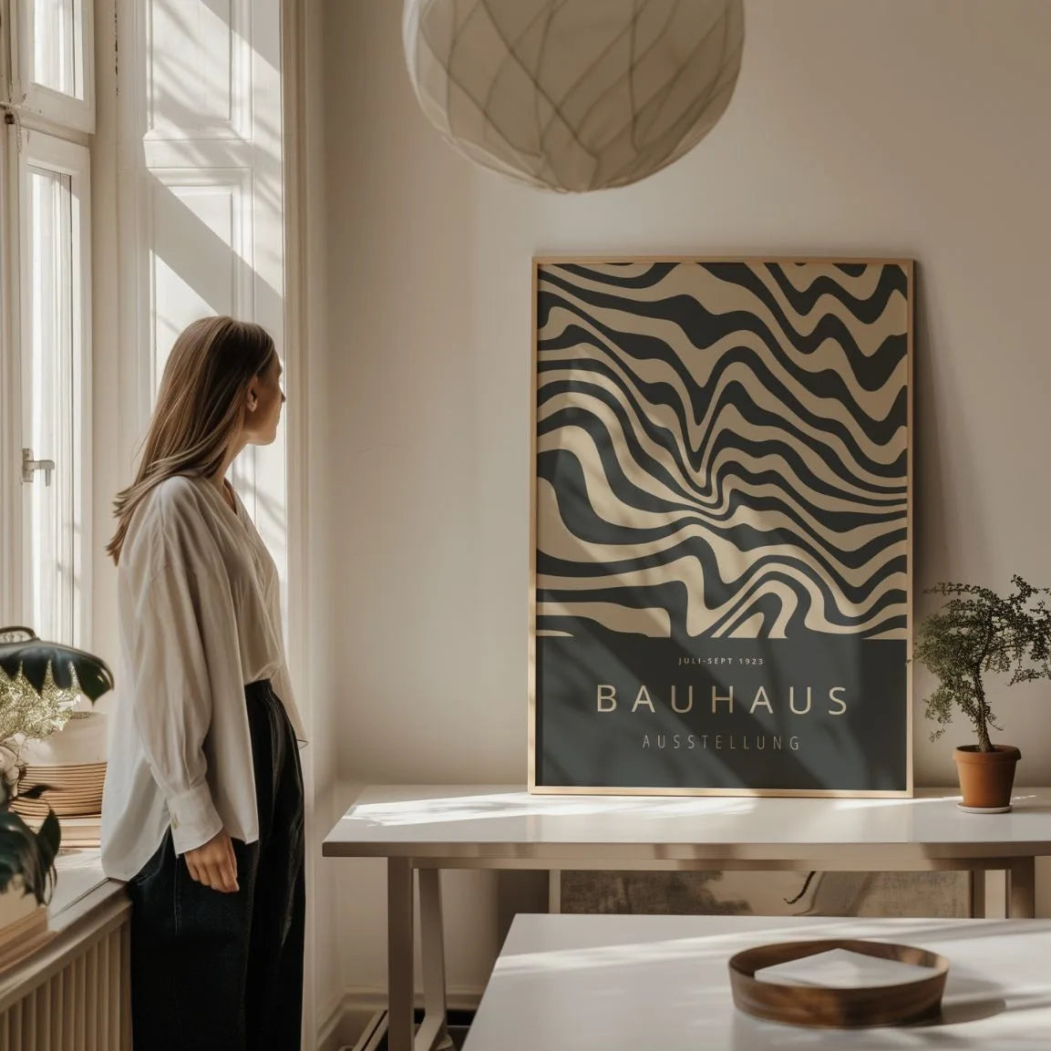 Bauhaus Golven Poster