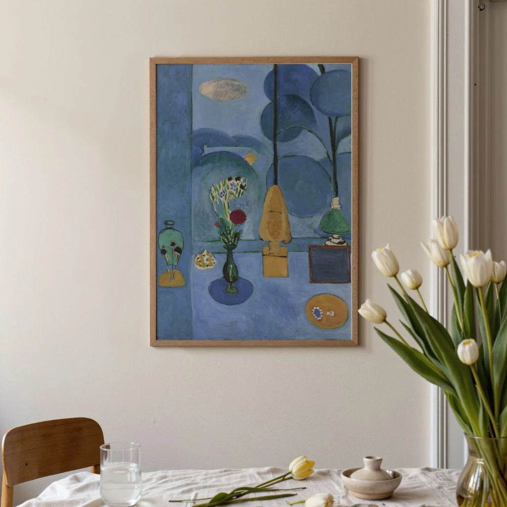 Matisse Blue Window Poster