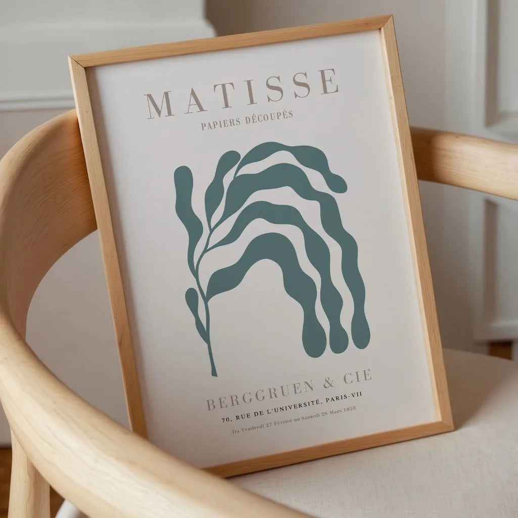 Henri Matisse Groen Blad Poster
