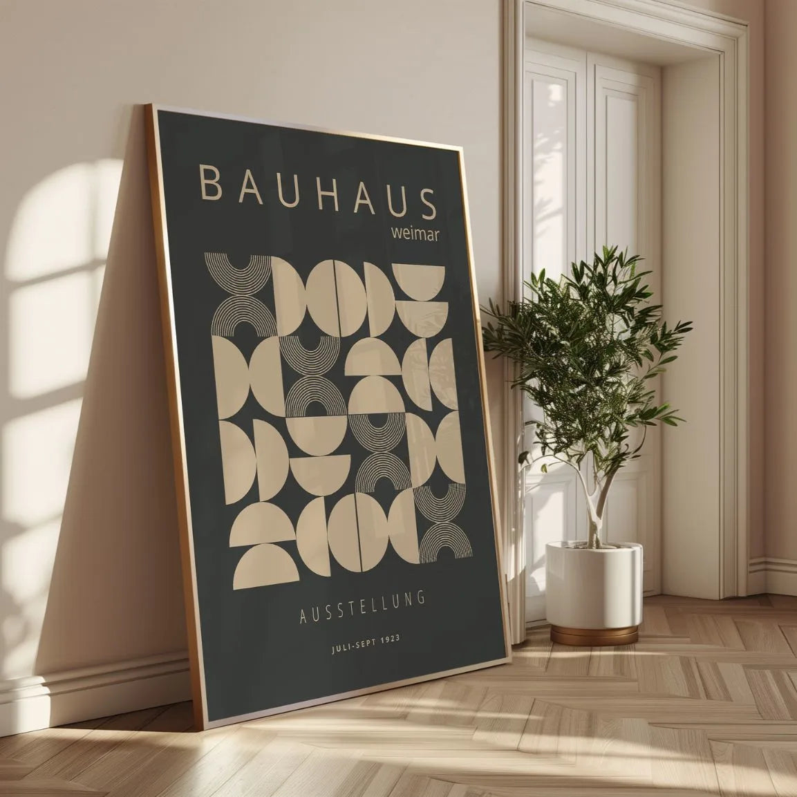 Bauhaus Vormen Poster