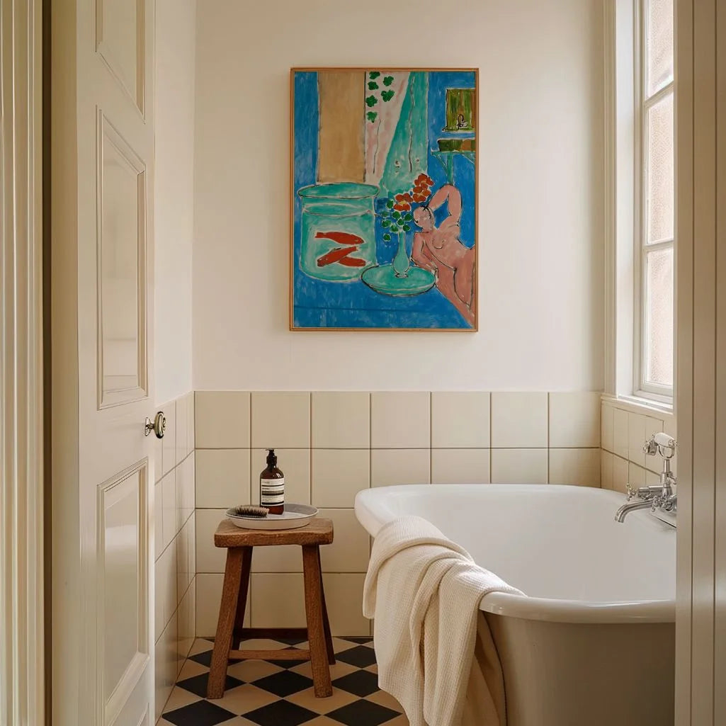 Henri Matisse Poster – Goudvissen en sculptuur