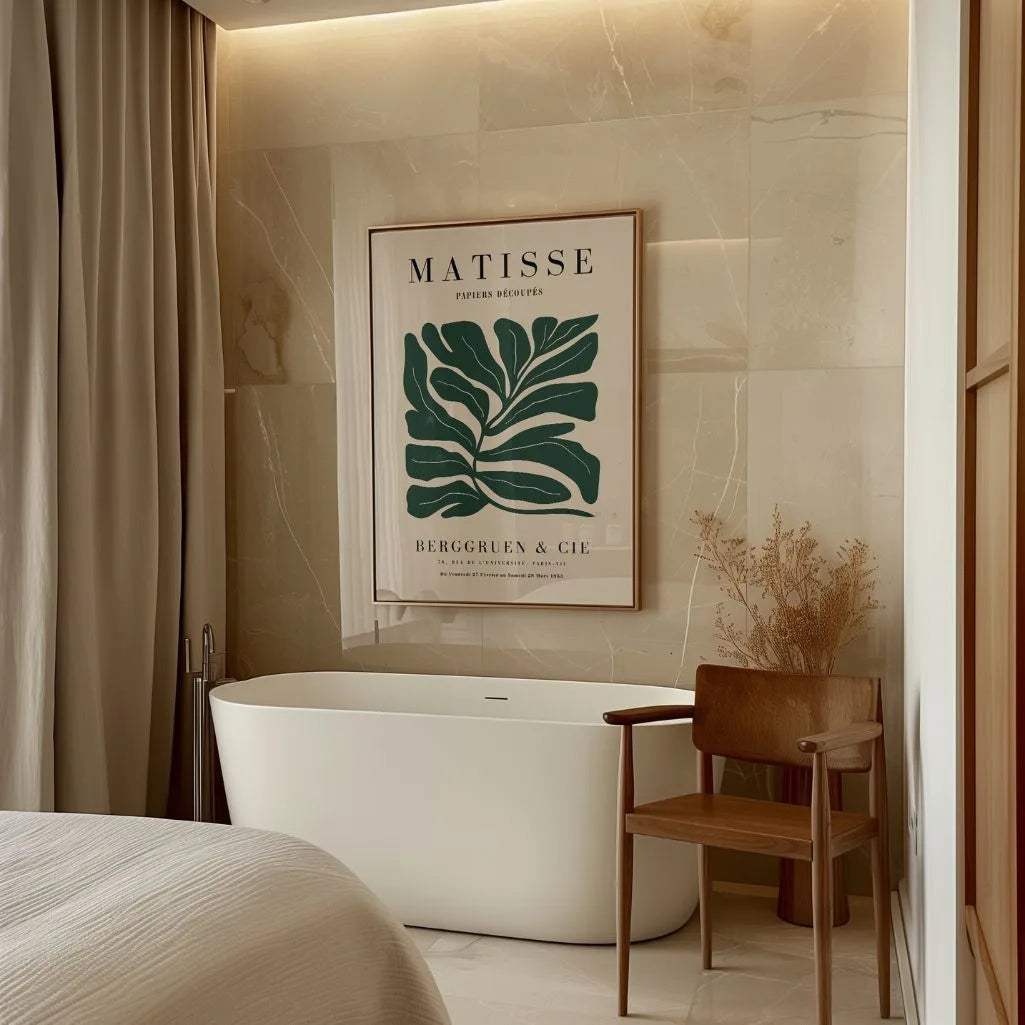 Henri Matisse Groene Bladvorm Poster