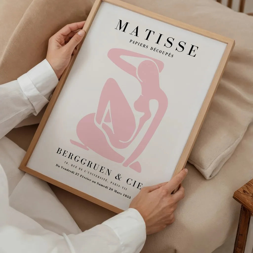 Henri Matisse Nu Bleu Roze Poster