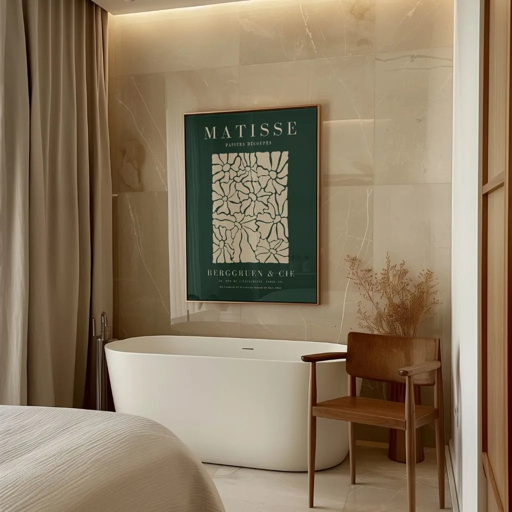 Henri Matisse Groene Vormen Poster