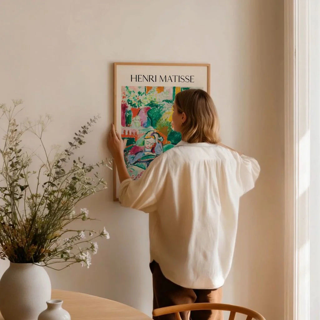 Henri Matisse Poster – Lezend meisje in interieur