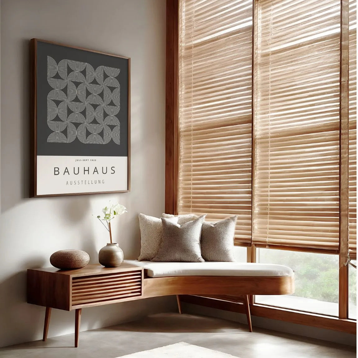 Bauhaus Wit Poster