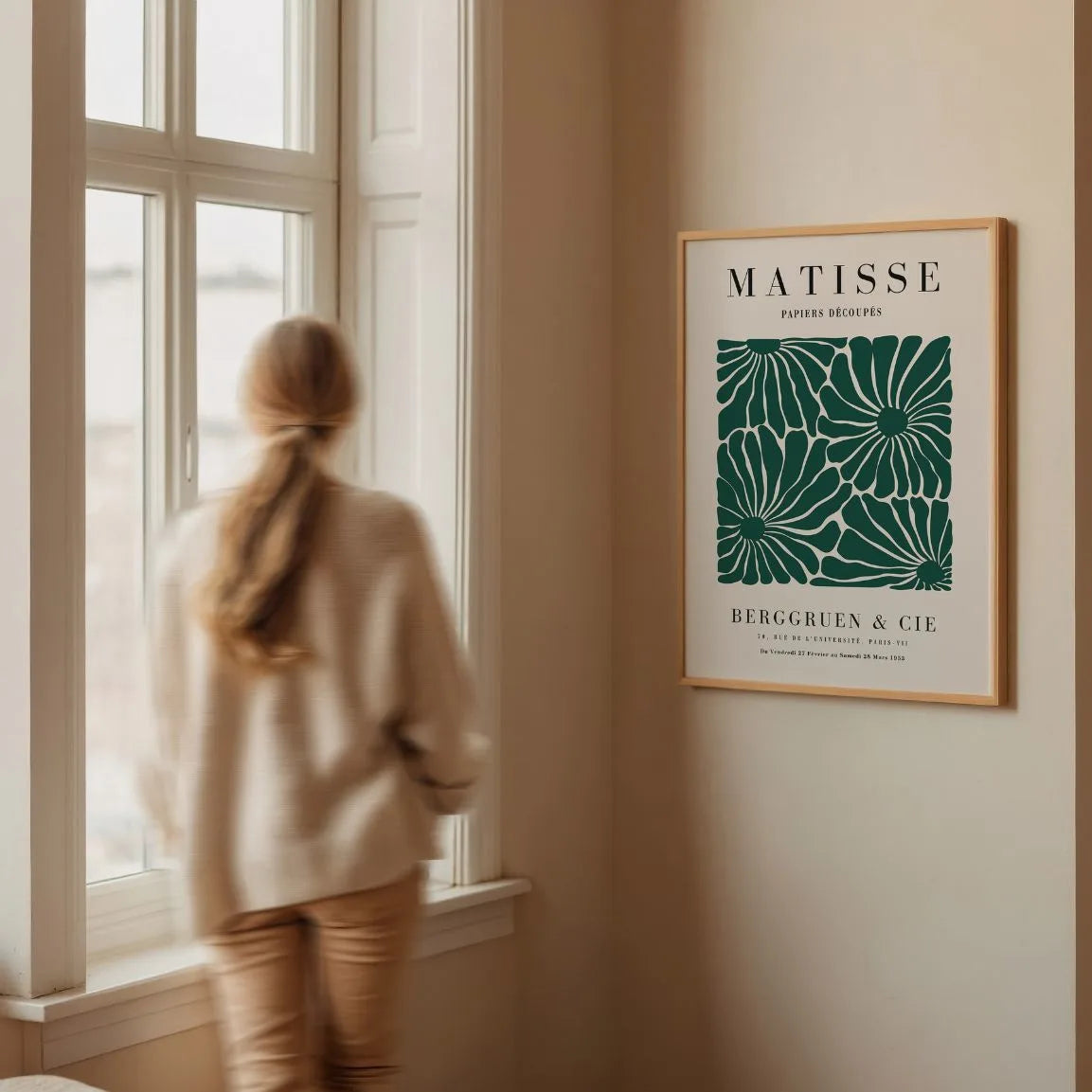 Matisse Groene Bloemen Poster