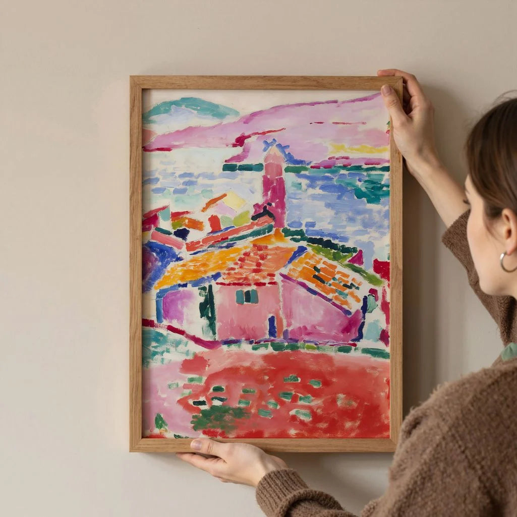 Henri Matisse Poster – Zicht op Collioure, 1905