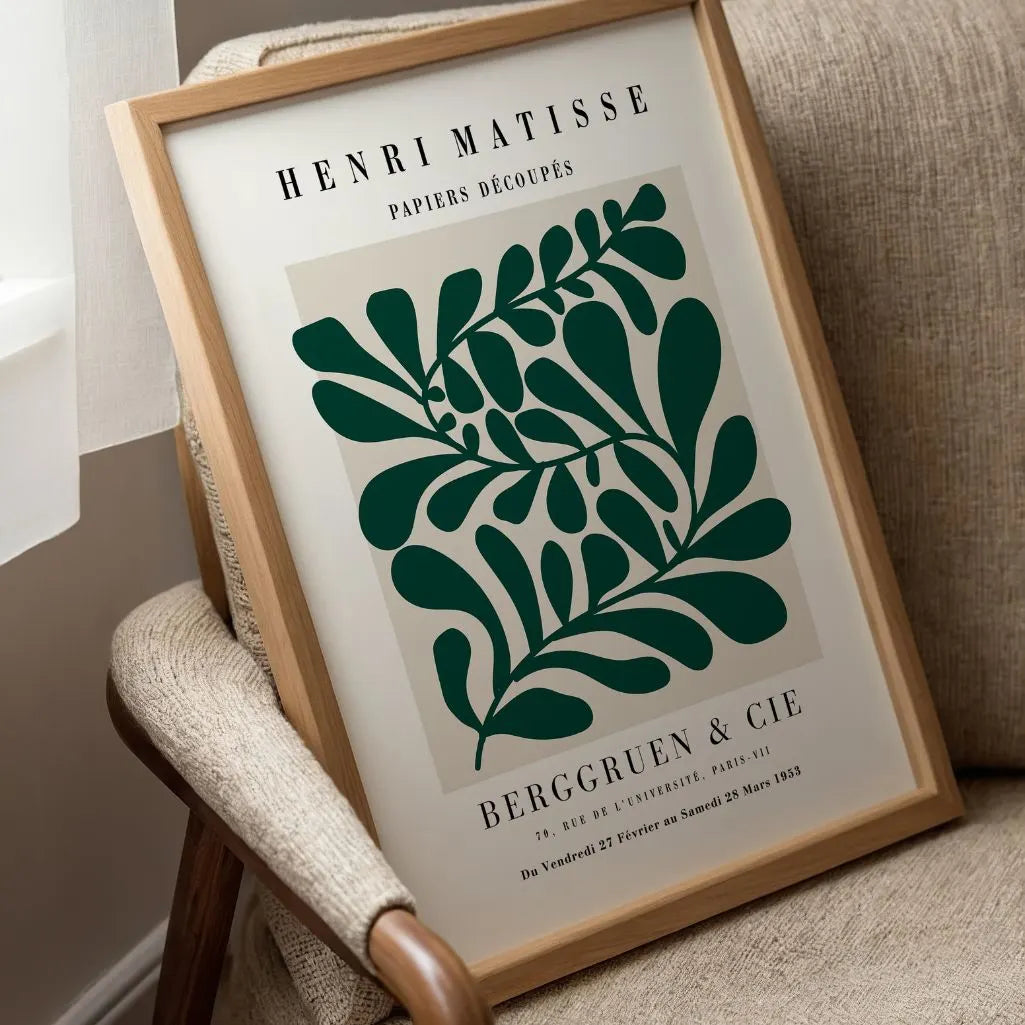Henri Matisse Groen Natuur Ritme Poster