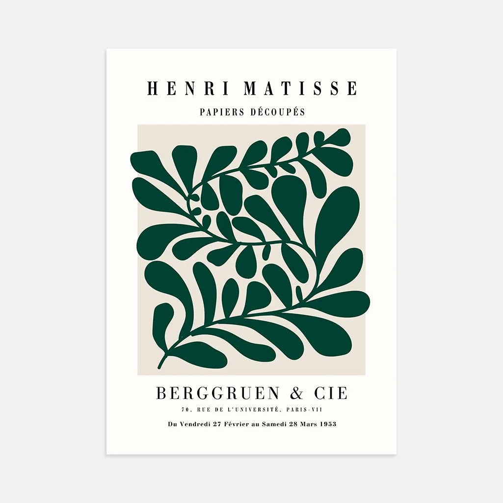 Henri Matisse Groen Natuur Ritme Poster
