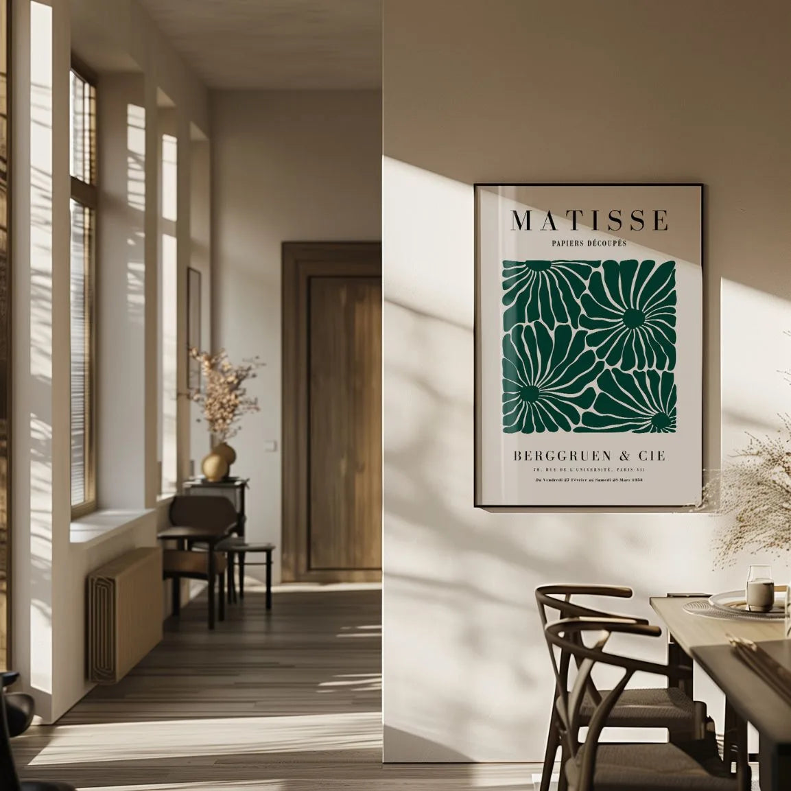 Matisse Groene Bloemen Poster