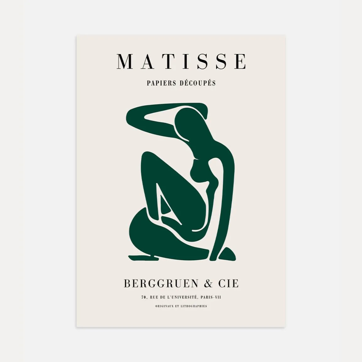 Matisse Poster - Groene Vrouw