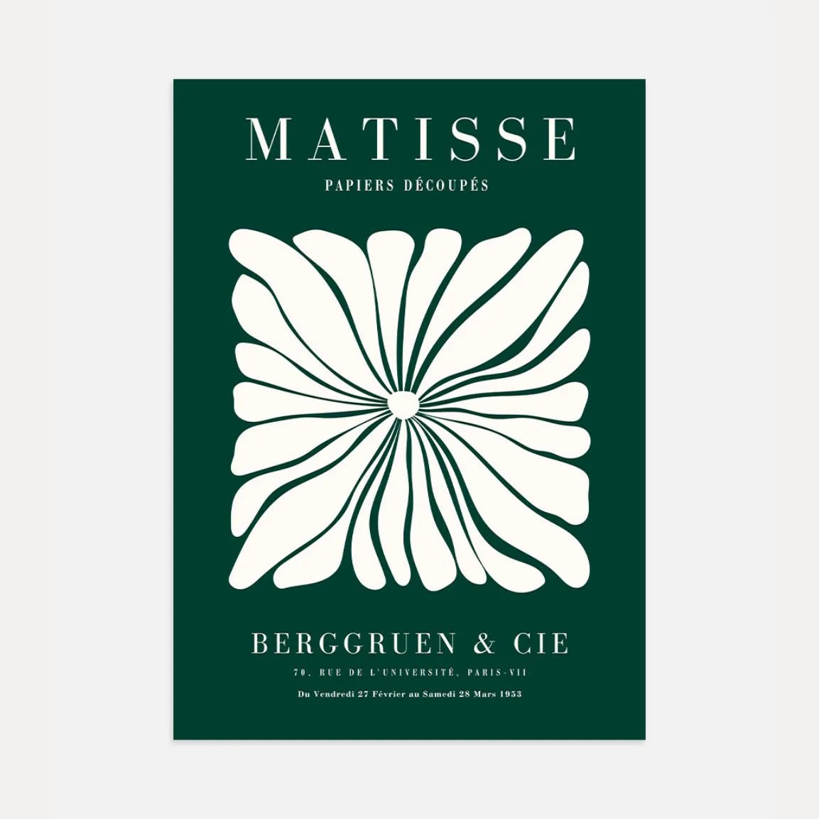 Matisse Poster - Groene Bloem