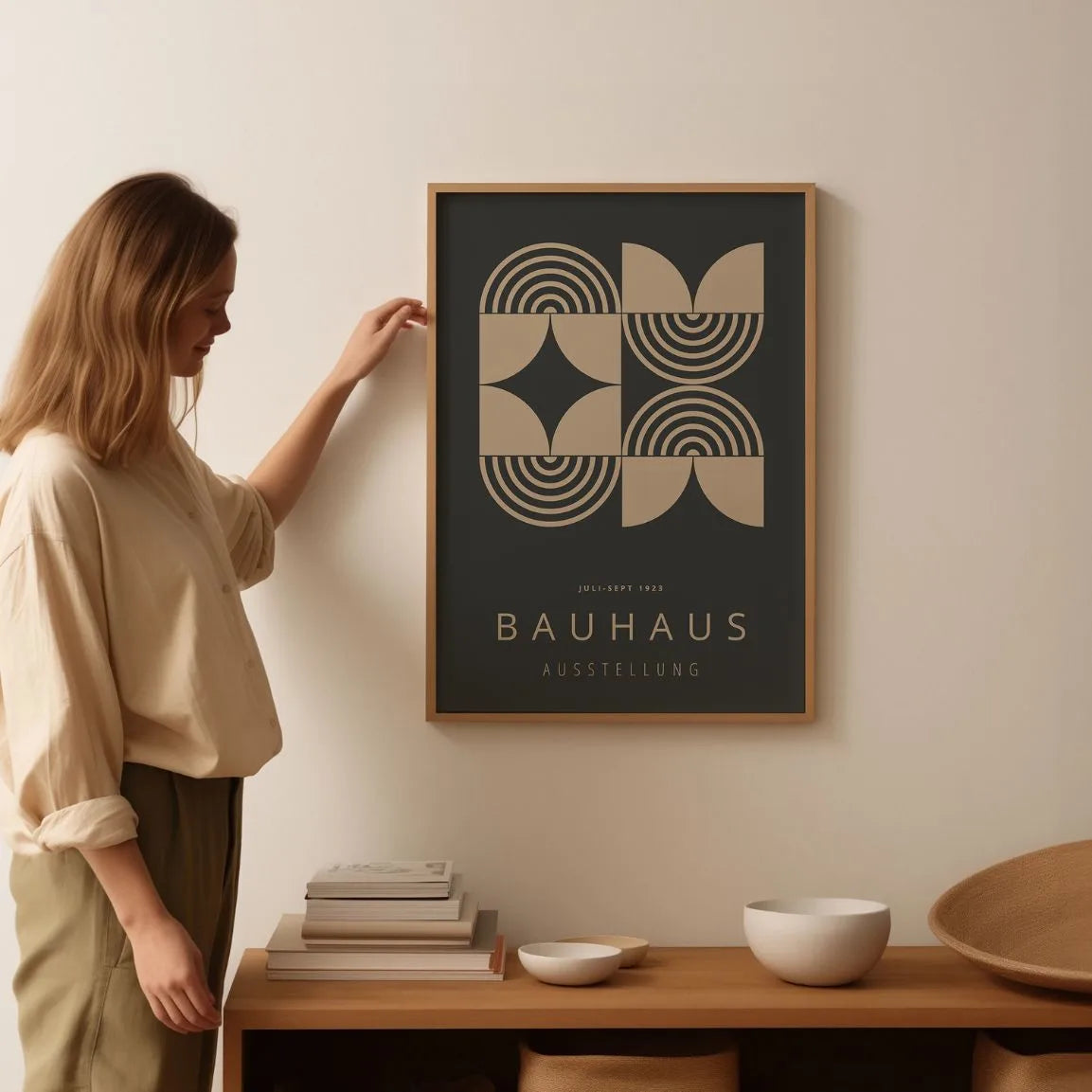 Bauhaus Symmetrie Poster