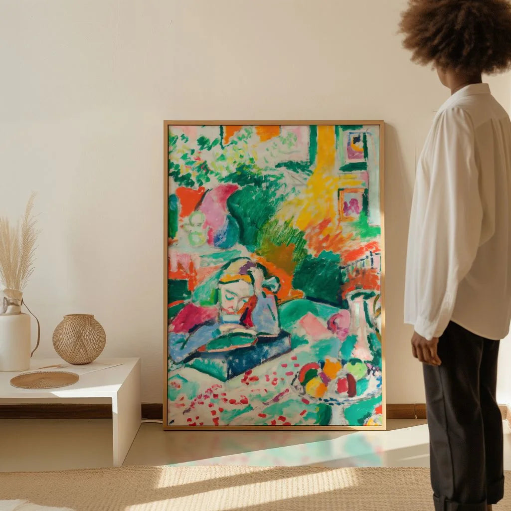 Matisse Girl Reading Poster