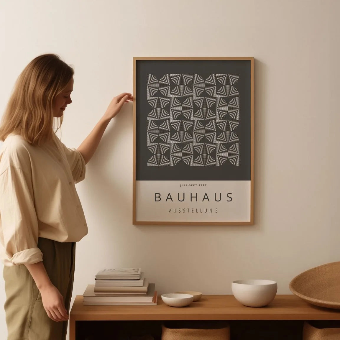 Bauhaus Wit Poster