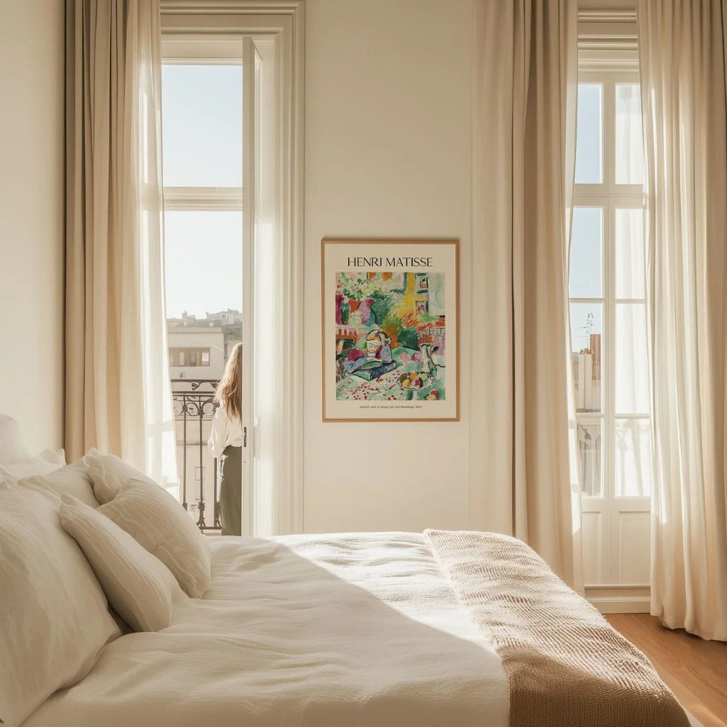 Henri Matisse Poster – Lezend meisje in interieur