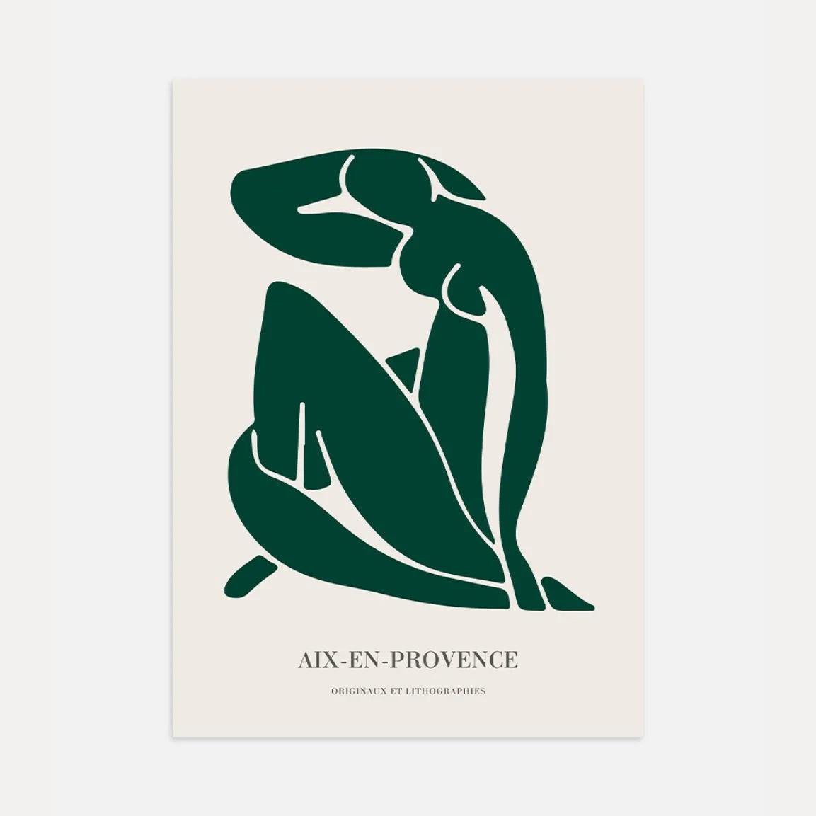 Matisse Poster - Groen Naakt
