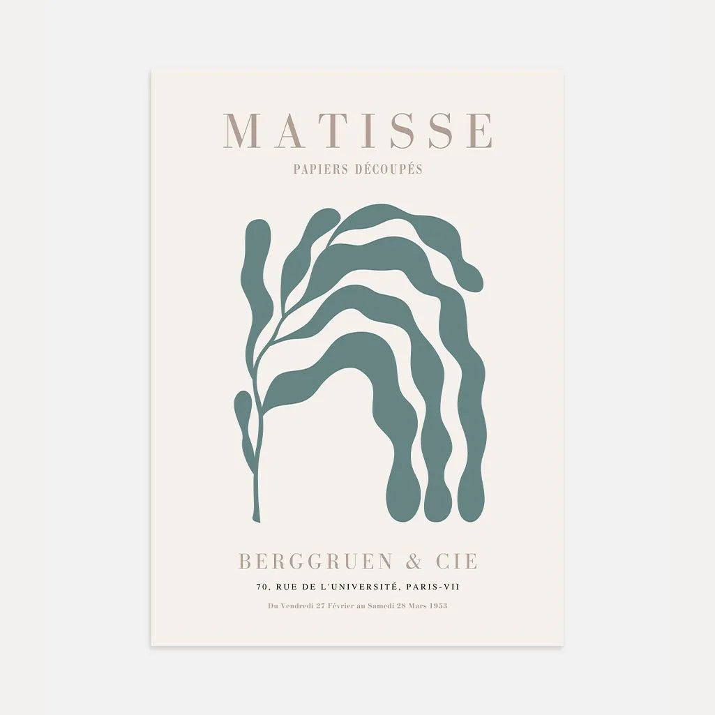 Henri Matisse Groen Blad Poster