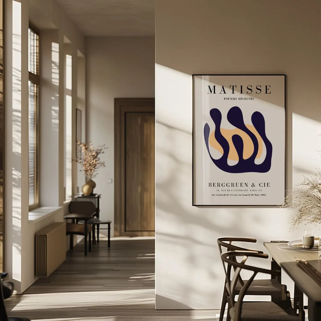 Henri Matisse Vloeiende Abstracte Vorm Poster