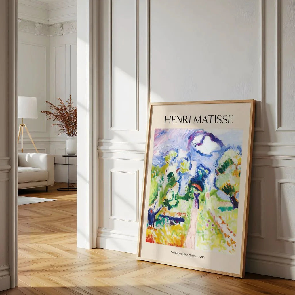 Henri Matisse Poster – Wandeling tussen olijfbomen