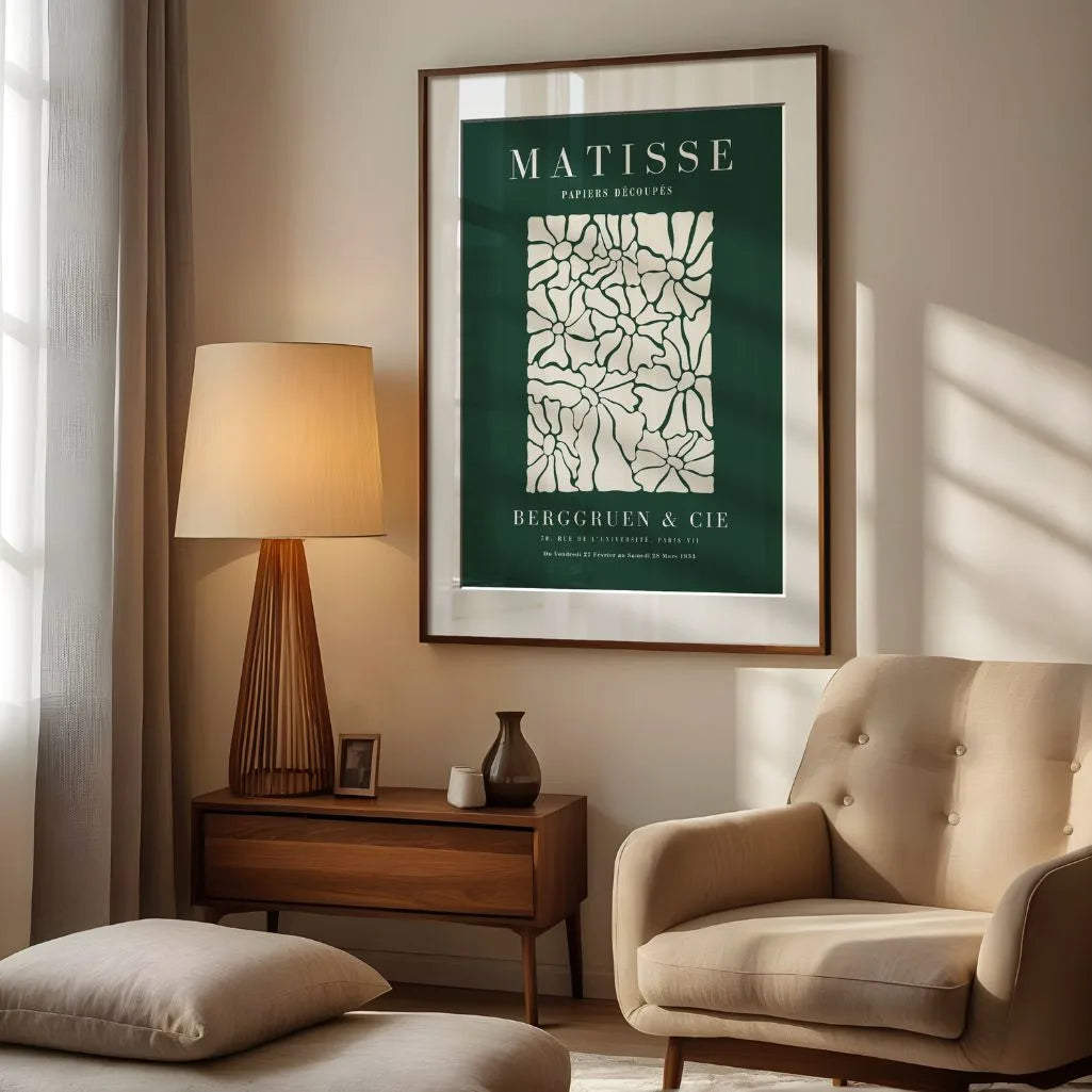 Henri Matisse Groene Vormen Poster