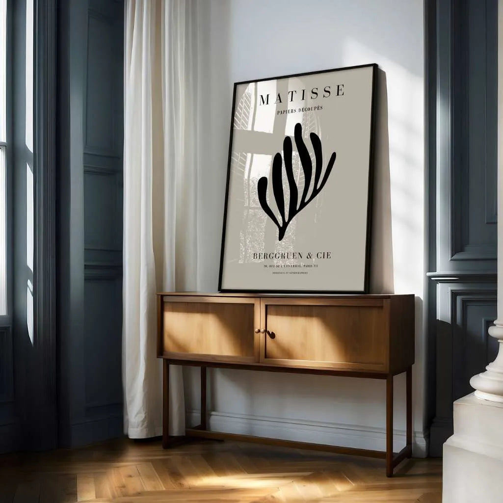 Henri Matisse – Zwart Koraal Poster