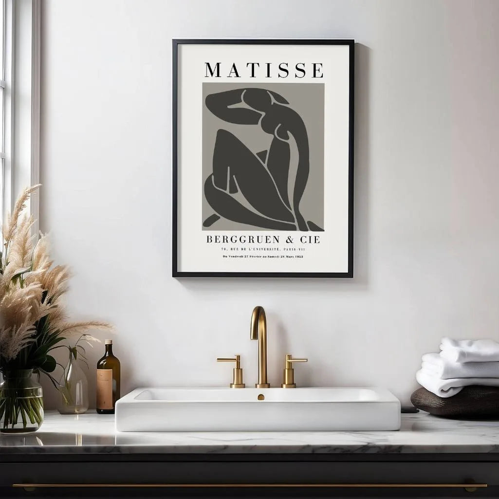 Henri Matisse – Grijze Naakte Vrouw Poster