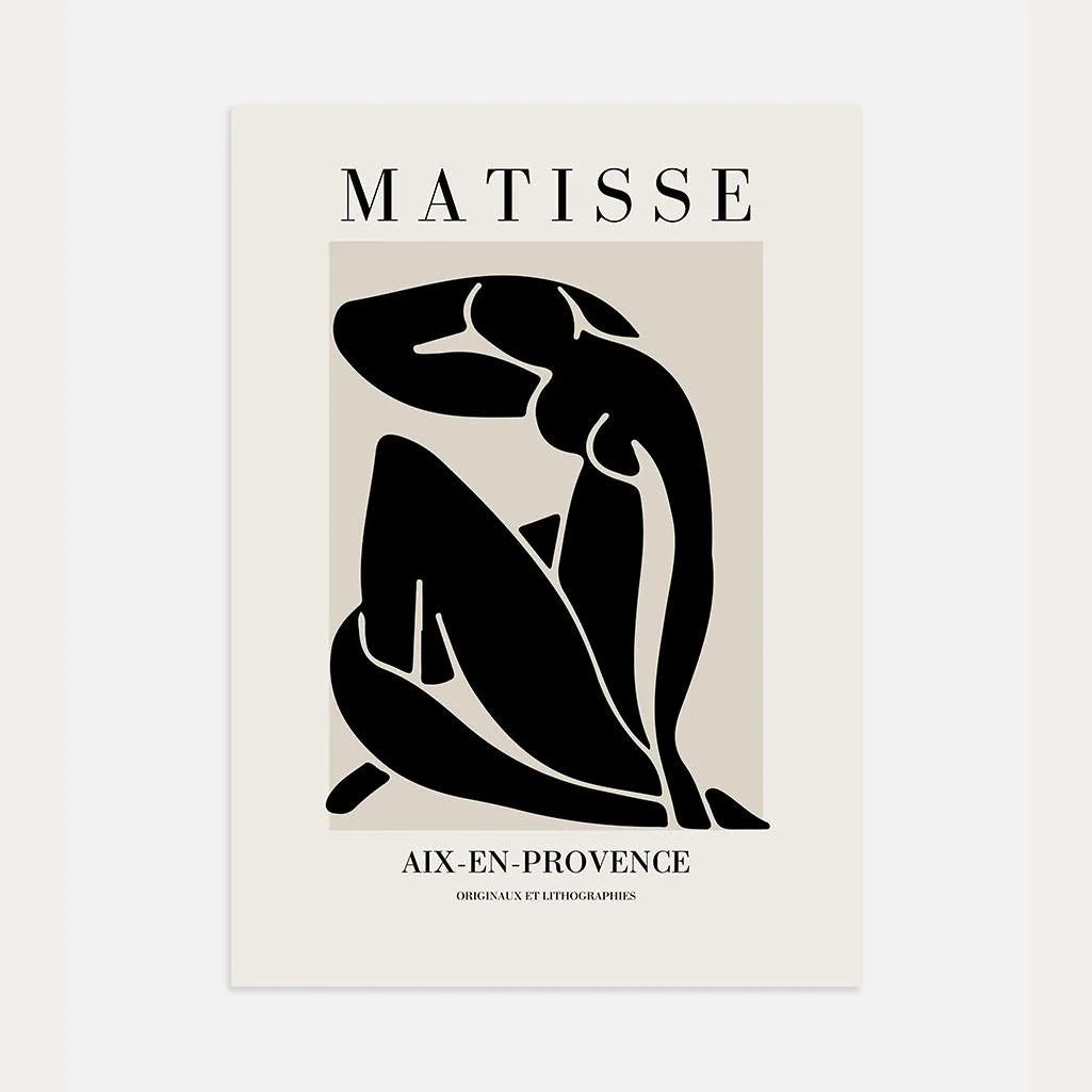 Henri Matisse – Nu Bleu Naakt Poster