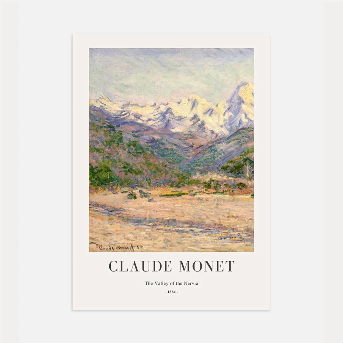 Monet Poster Landschap