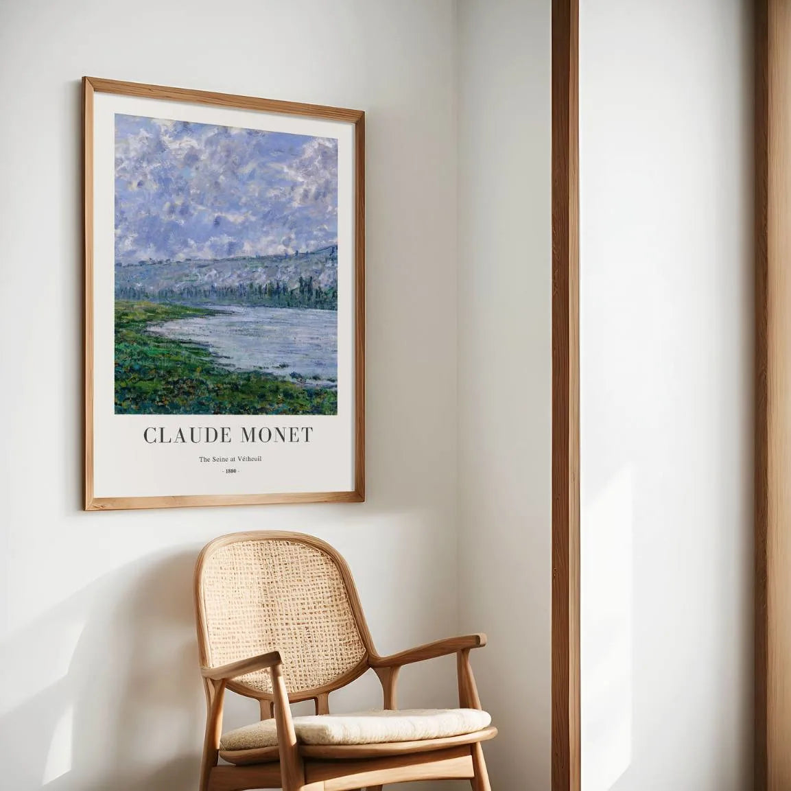 Claude Monet Poster – De Seine bij Vétheuil