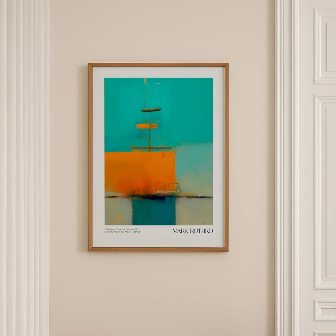 Rothko Poster Krachtig